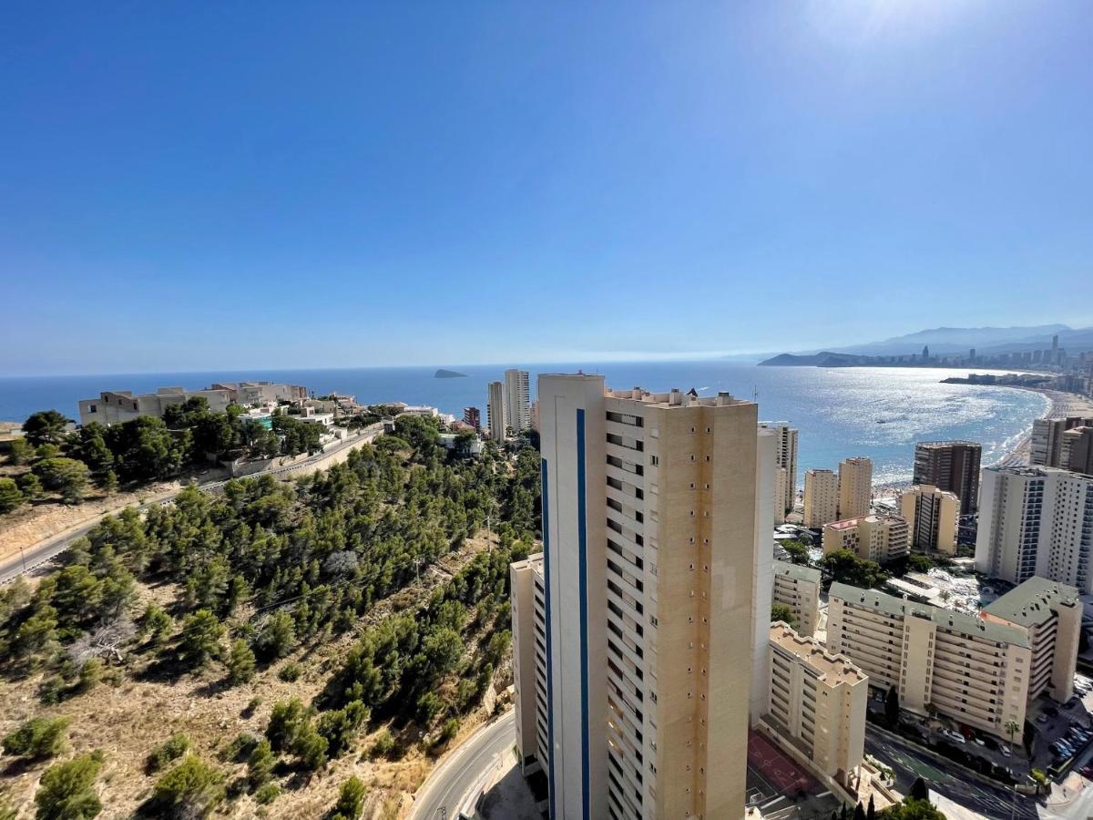 Lujoso Apartamento Con Vistas Al Mar En Mirador Del Mediterraneo By Gestaltur Benidorm Eksteriør bilde