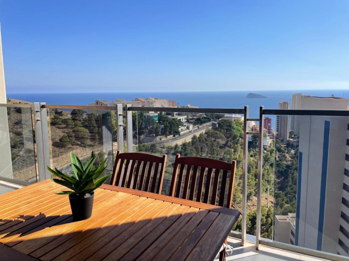 Lujoso Apartamento Con Vistas Al Mar En Mirador Del Mediterraneo By Gestaltur Benidorm Eksteriør bilde