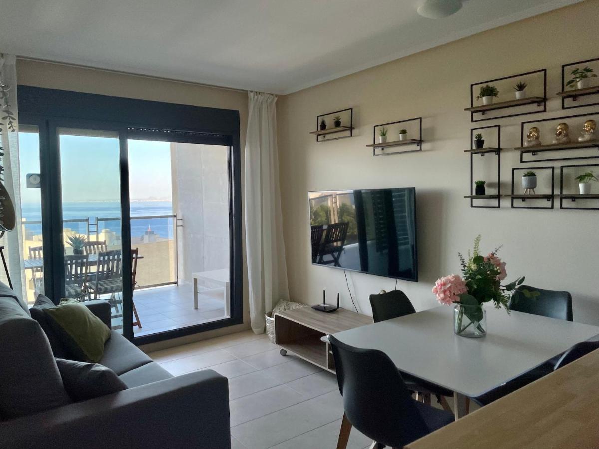 Lujoso Apartamento Con Vistas Al Mar En Mirador Del Mediterraneo By Gestaltur Benidorm Eksteriør bilde