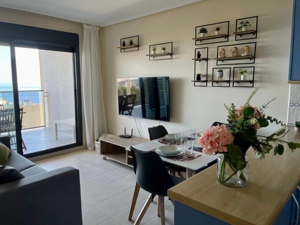 Lujoso Apartamento Con Vistas Al Mar En Mirador Del Mediterraneo By Gestaltur Benidorm Eksteriør bilde