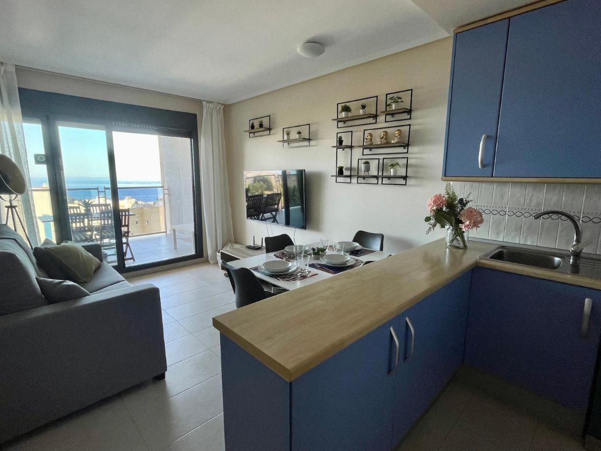 Lujoso Apartamento Con Vistas Al Mar En Mirador Del Mediterraneo By Gestaltur Benidorm Eksteriør bilde