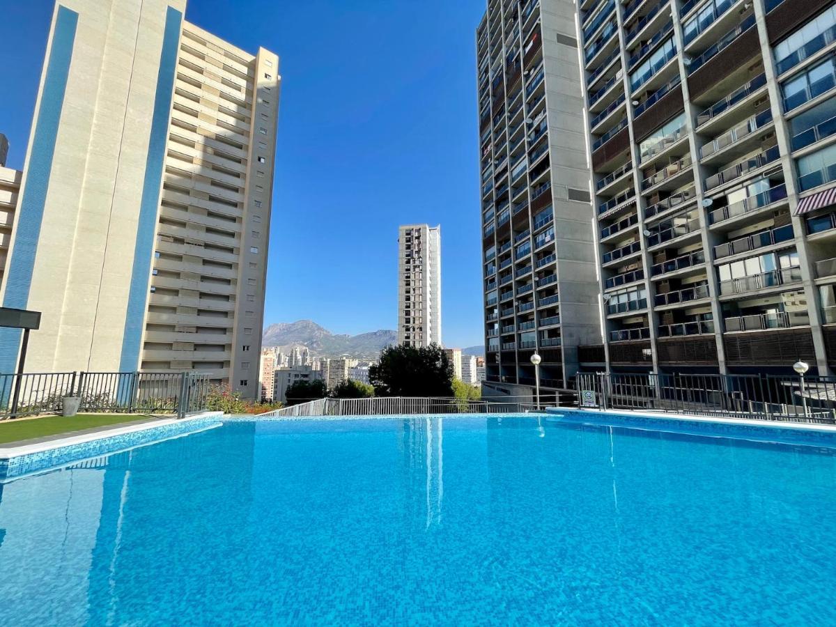 Lujoso Apartamento Con Vistas Al Mar En Mirador Del Mediterraneo By Gestaltur Benidorm Eksteriør bilde