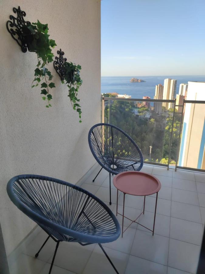Lujoso Apartamento Con Vistas Al Mar En Mirador Del Mediterraneo By Gestaltur Benidorm Eksteriør bilde