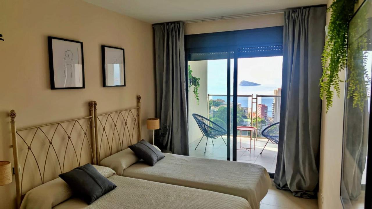 Lujoso Apartamento Con Vistas Al Mar En Mirador Del Mediterraneo By Gestaltur Benidorm Eksteriør bilde